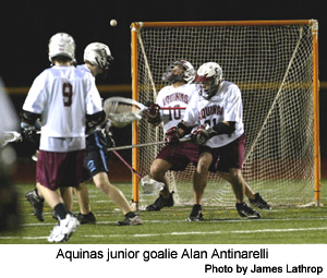 aquinas goalie