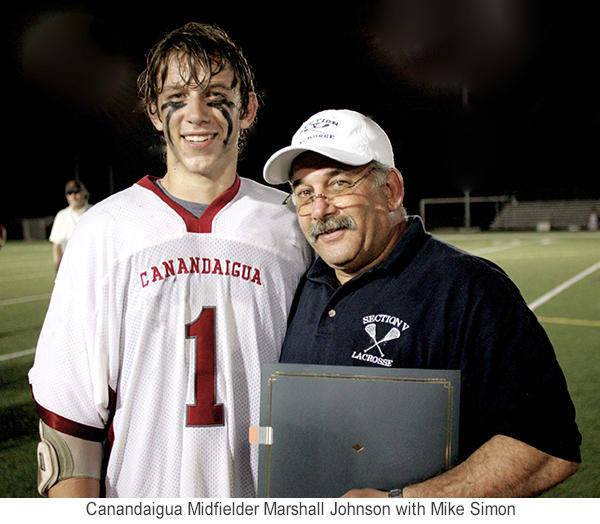 Marshall Johnson with Mike Simon