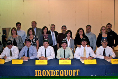 Irondequoit Signings